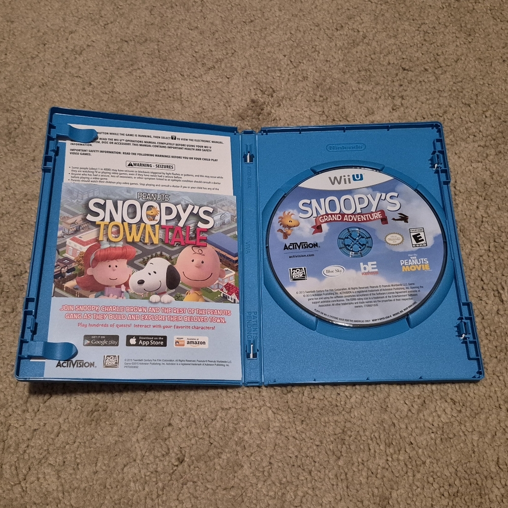 Snoopy's Grand Adventure Wii U Game - Picture 3 of 3